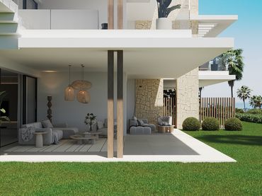 Appartement compact avec balcon à vendre à Estepona Pueblo