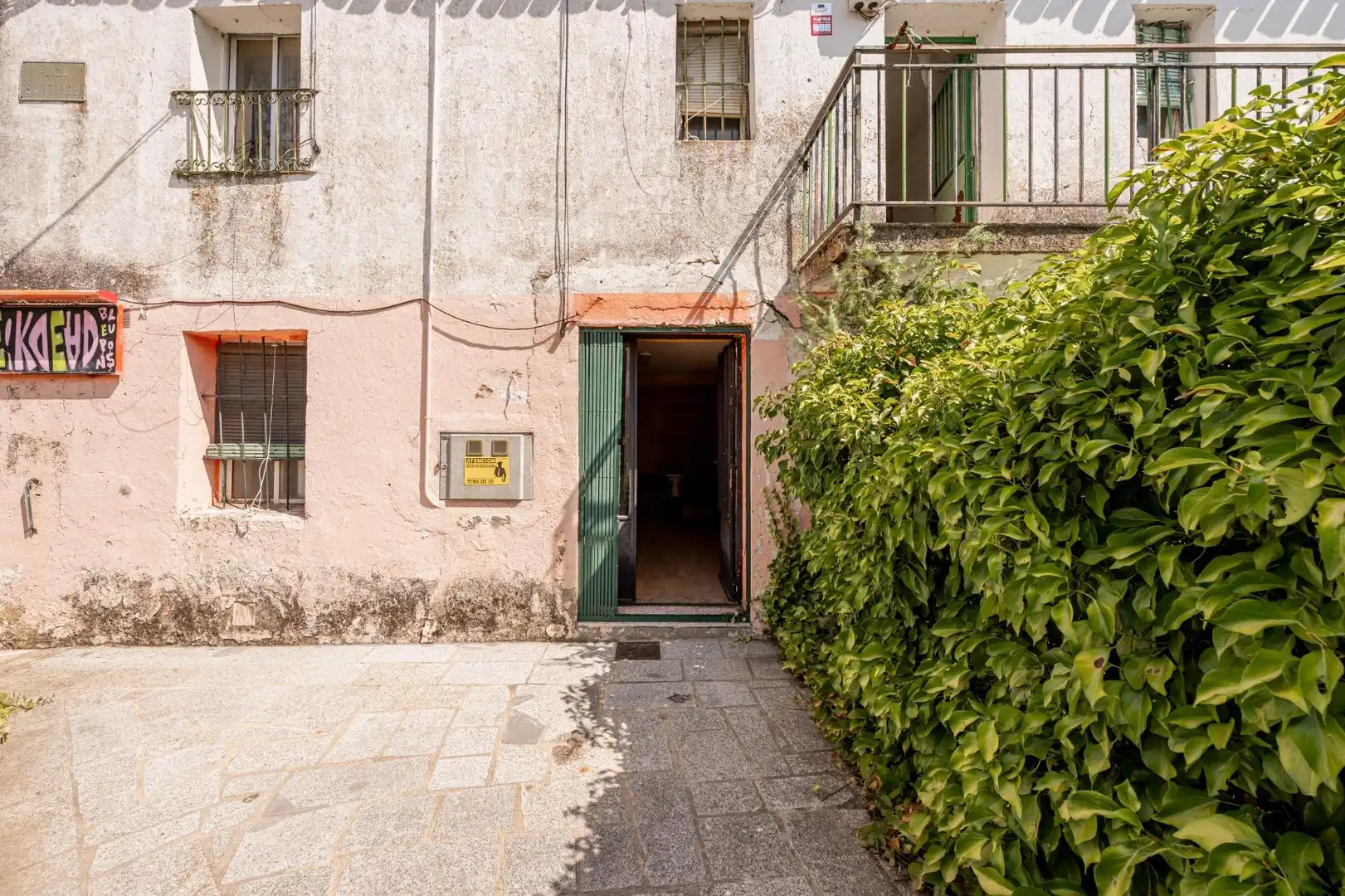 Vista exterior de Casa o chalet en venta en Santa María de la Alameda con Terraza