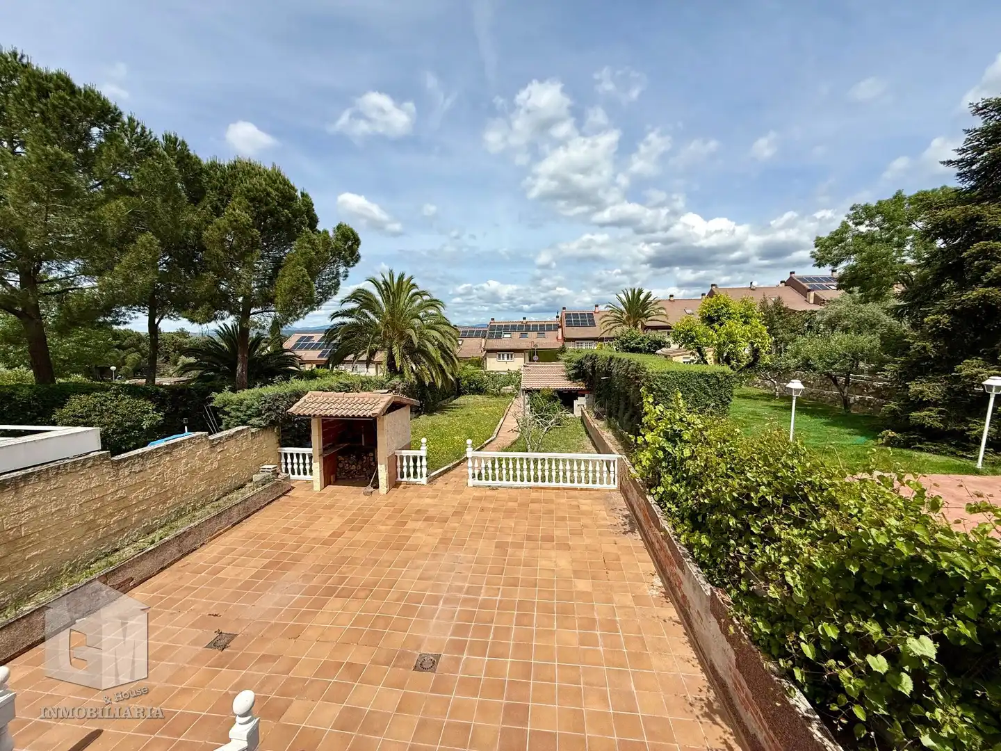 Jardí de Casa adosada en venda en Las Rozas de Madrid amb Calefacció, Jardí privat i Terrassa