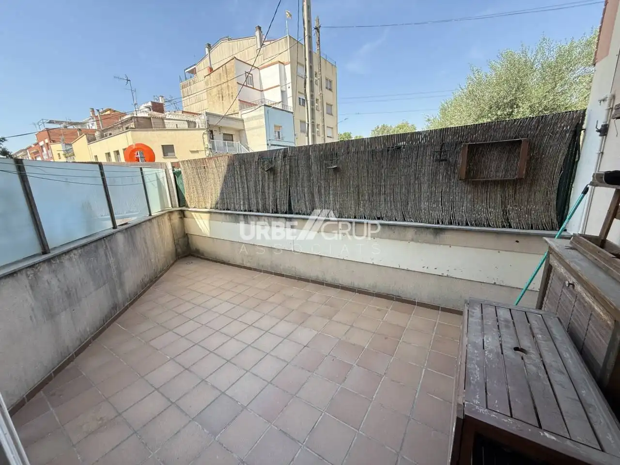 Terraza de Piso de alquiler en Terrassa con Calefacción, Terraza y Amueblado