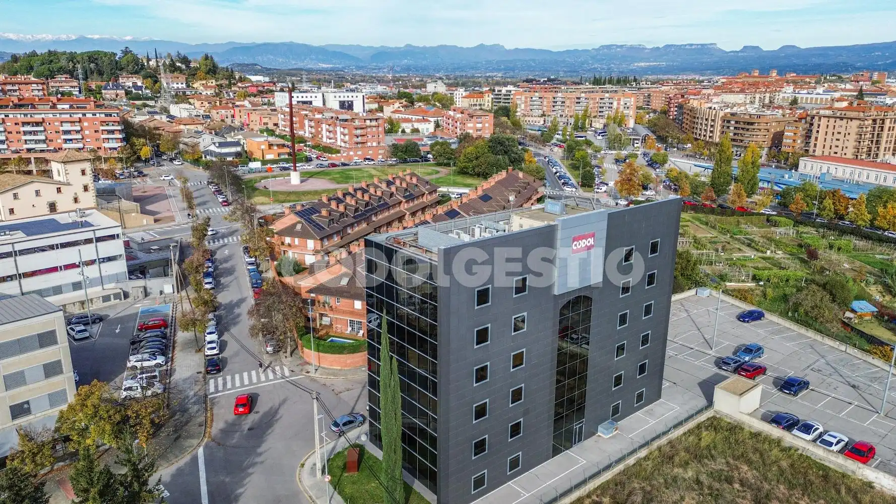 Vista exterior de Oficina de alquiler en Vic
