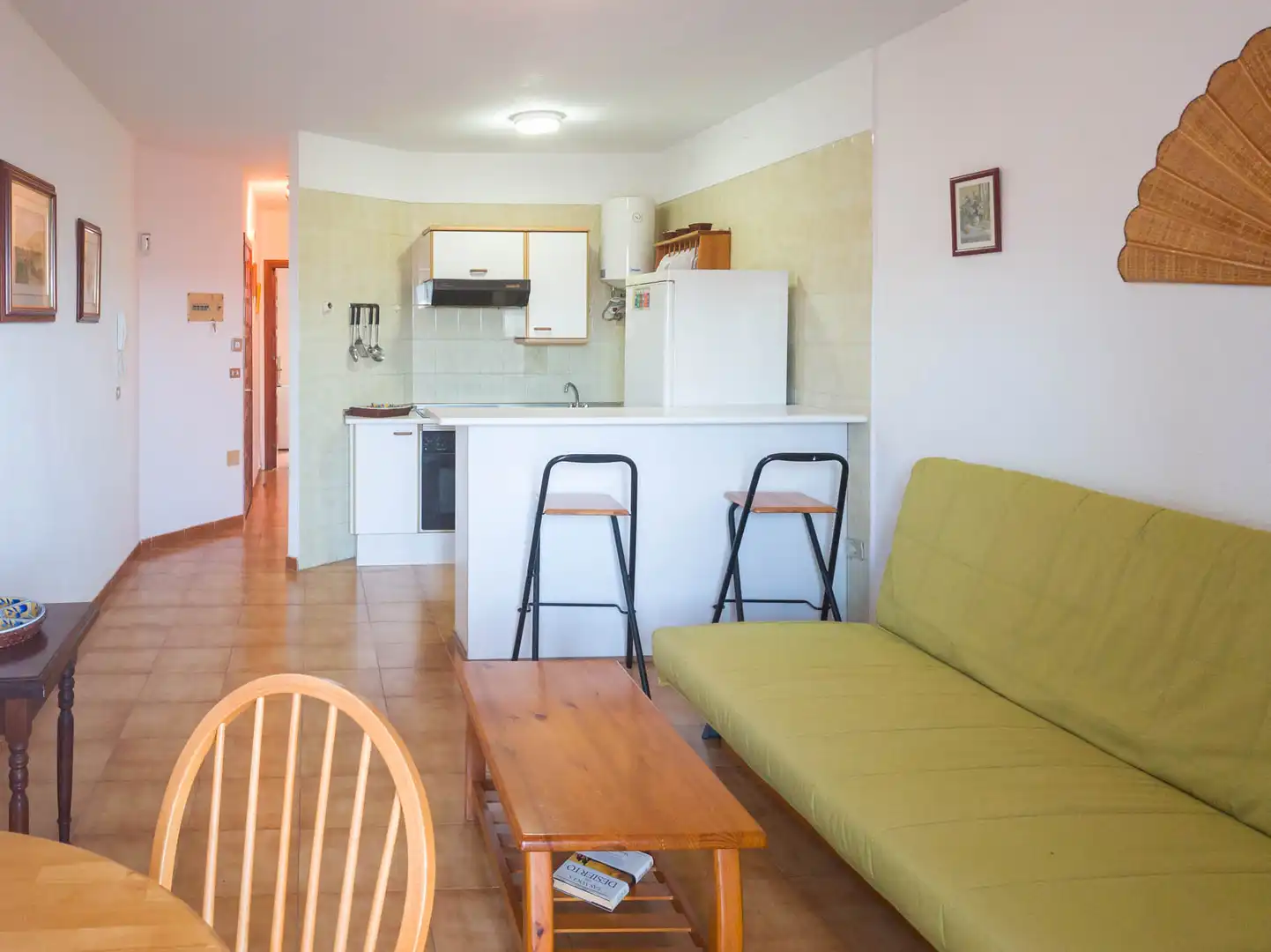 Wohnzimmer von Wohnungen zum Verkauf in Santiago del Teide mit Terrasse, Möbliert und Gemeinschaftspool