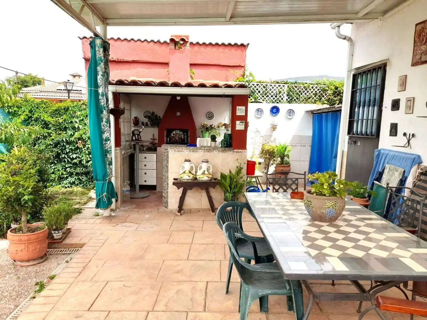 Terrace of Country homes for sale in Córdoba  with Air Conditioner, Heating and Private garden