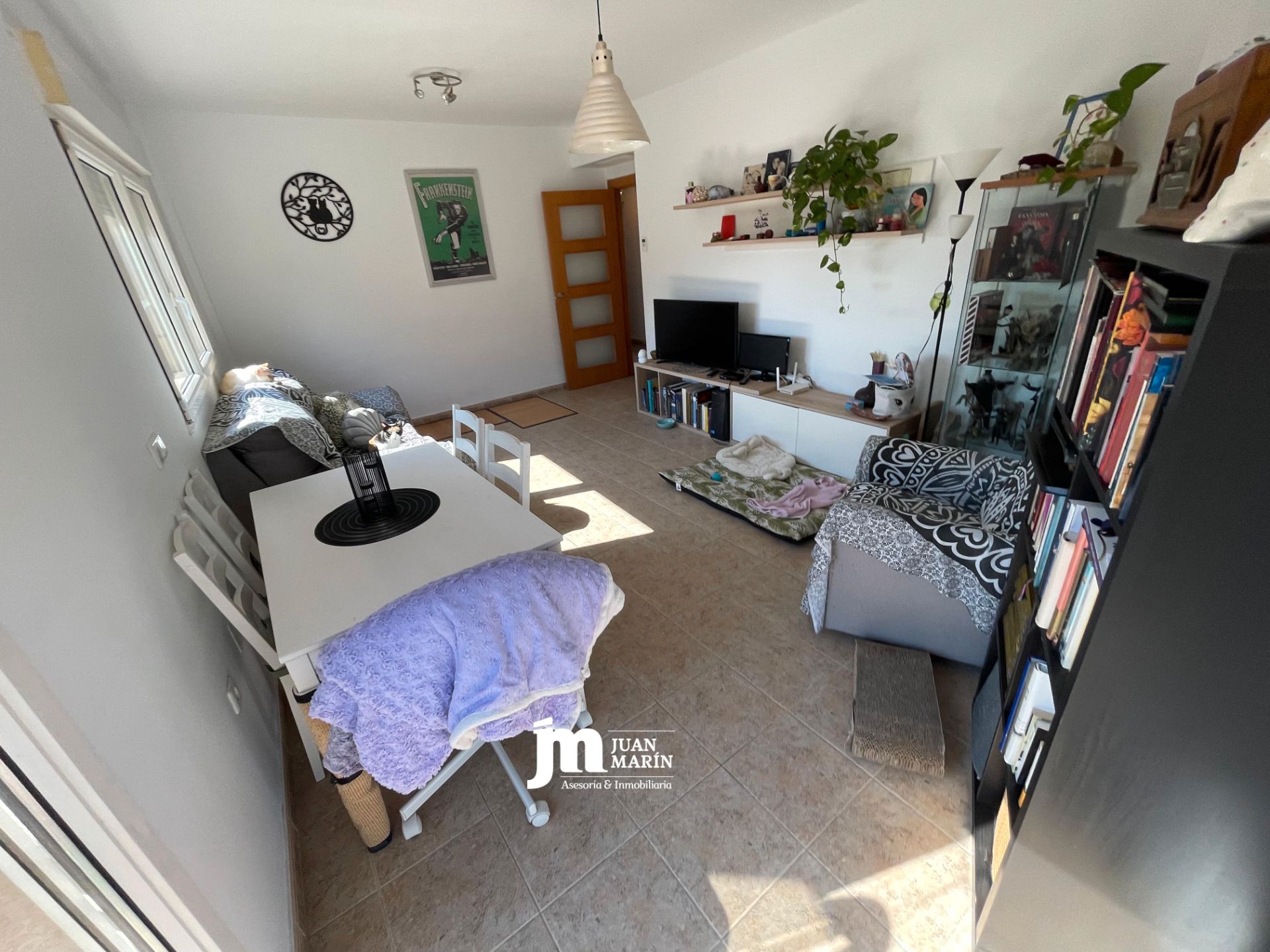 Sala d'estar de Apartament en venda en Cieza amb Aire condicionat i Traster