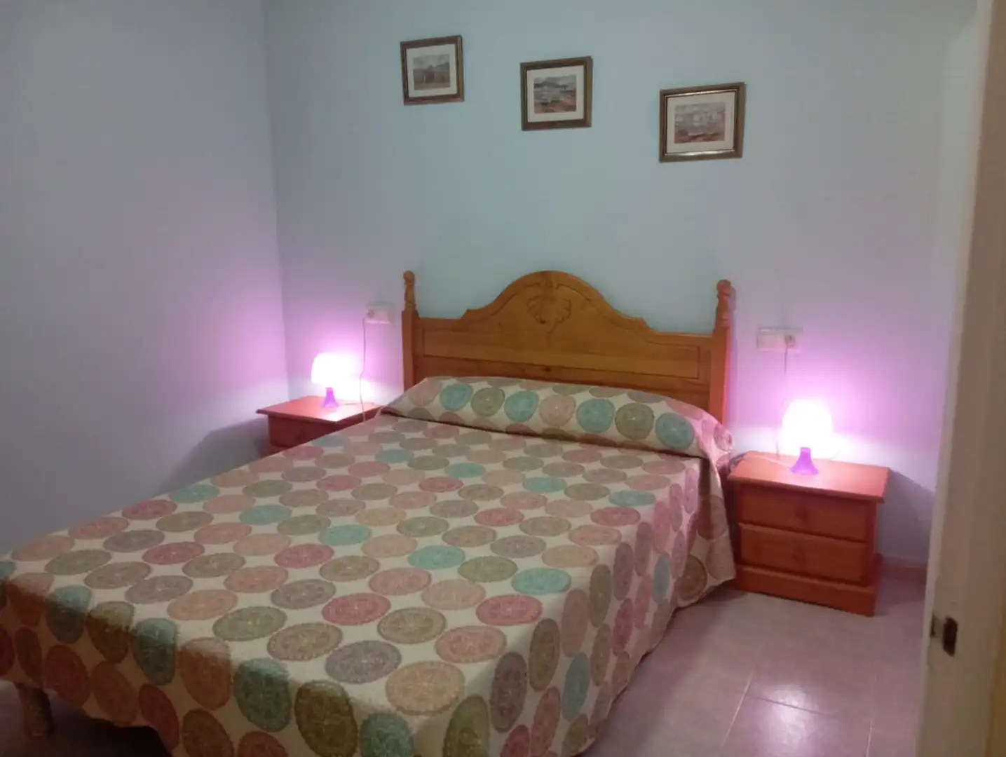 Schlafzimmer von Wohnung zum Verkauf in Gualchos mit Klimaanlage, Terrasse und Möbliert