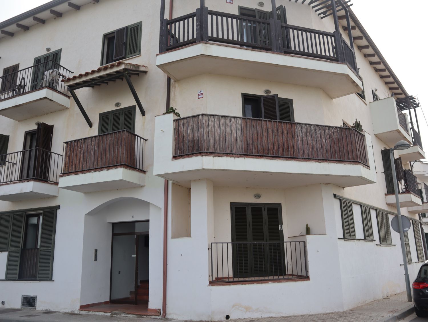 Exterior view of Flat to rent in Sant Jaume d'Enveja  with Parquet flooring and Terrace