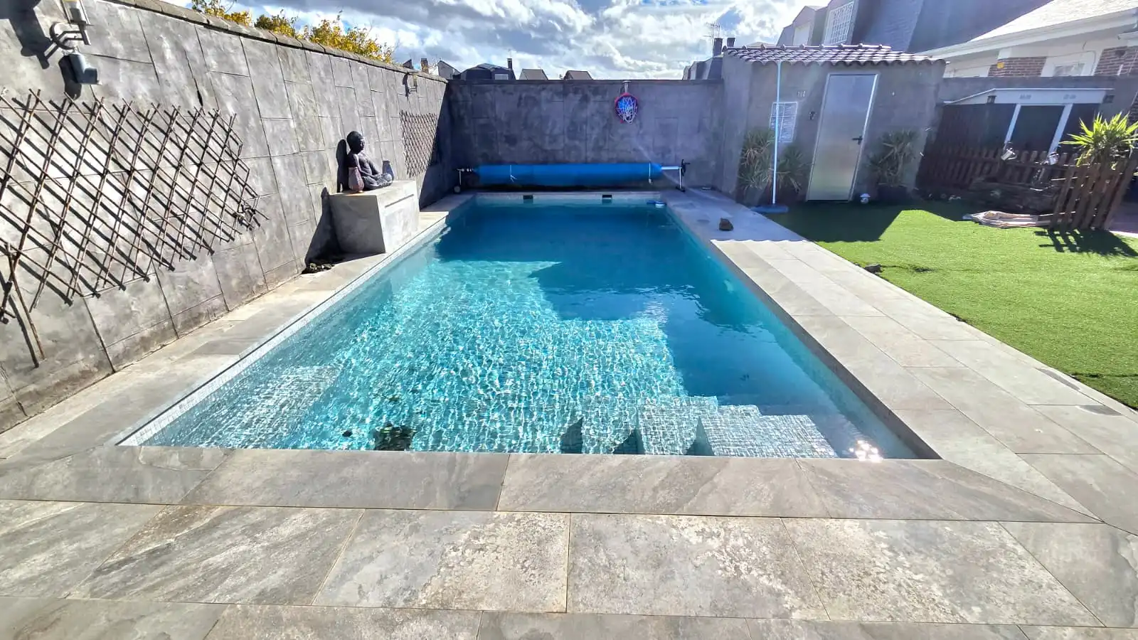 Piscina de Casa adosada en venda en Illescas amb Aire condicionat, Calefacció i Jardí privat