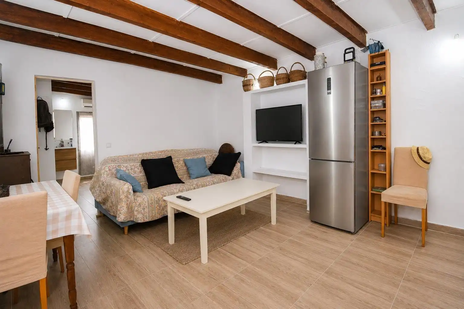 Sala d'estar de Finca rústica en venda en Sa Pobla amb Terrassa