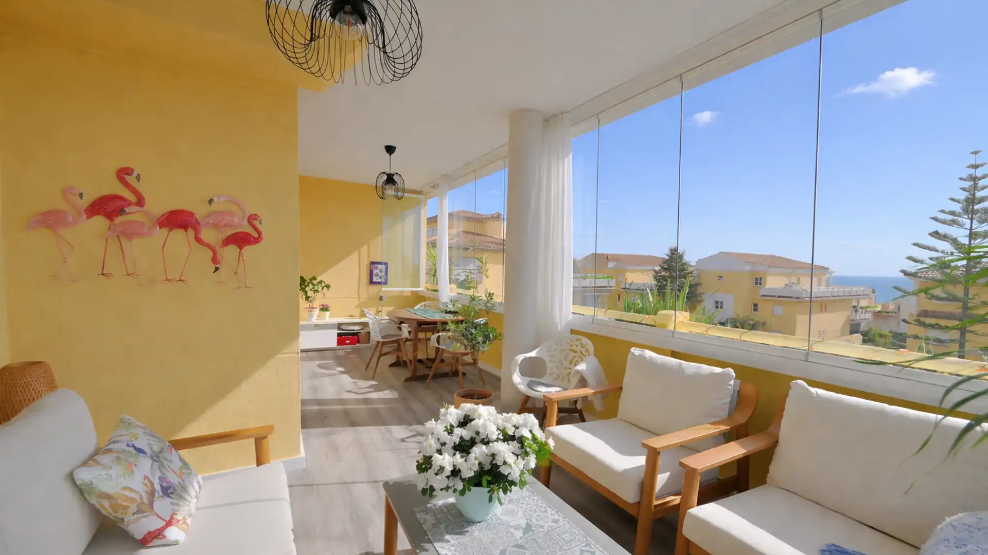Terrace of Apartments for sale in Marbella  with Air Conditioner, Terrace and Furnished
