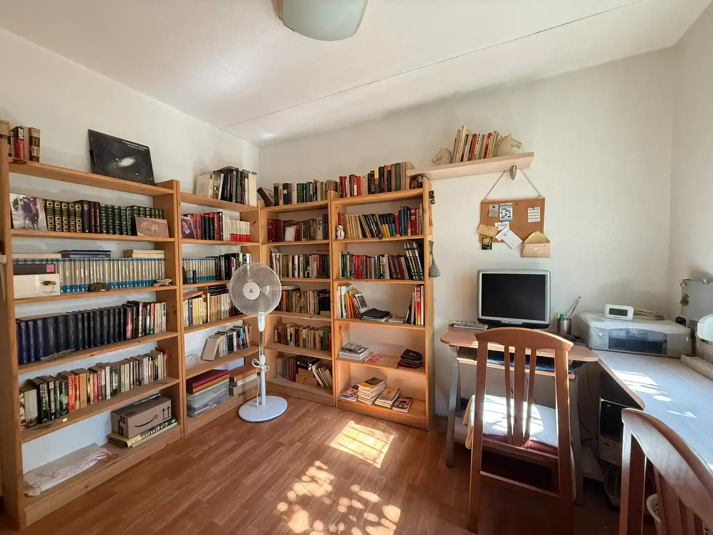 Sala de estar de Casa o chalet en venta en Caspe con Calefacción, Jardín privado y Parquet