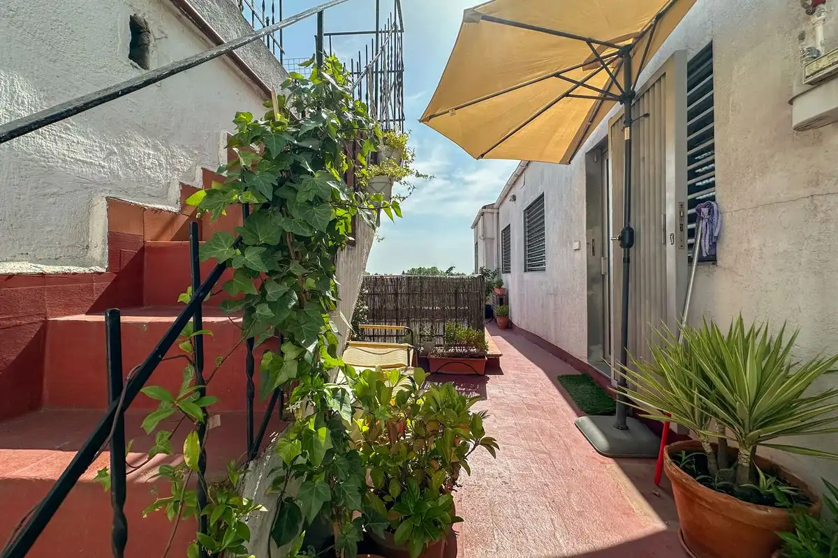 Terraza de Ático de alquiler en Madrid con Aire acondicionado, Calefacción y Terraza