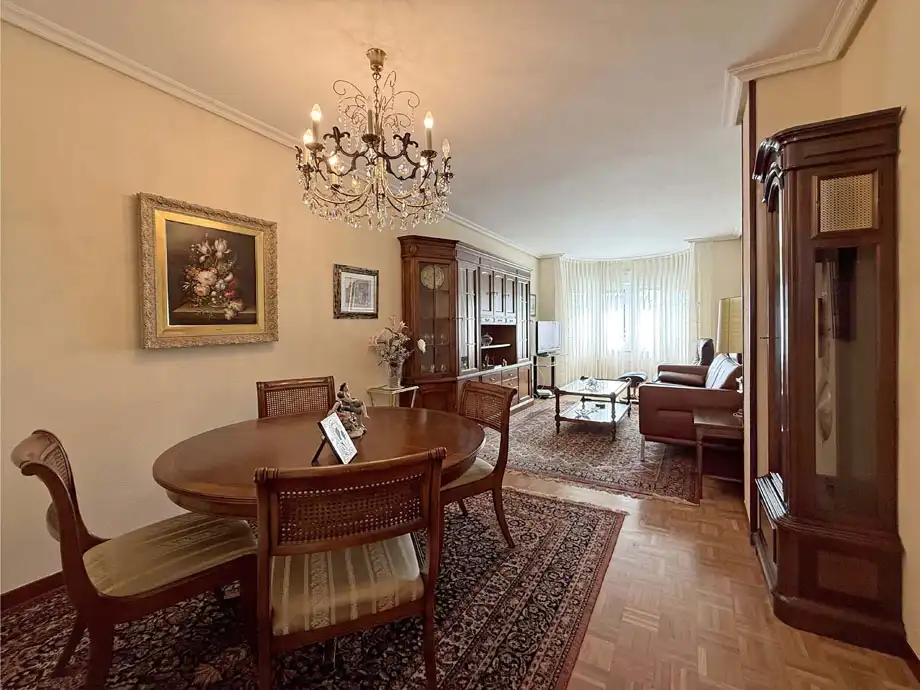 Living room of Flat for sale in Vitoria - Gasteiz  with Heating, Parquet flooring and Terrace