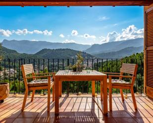 Terrasse von Wohnungen zum verkauf in Sóller mit Klimaanlage, Terrasse und Gemeinschaftspool