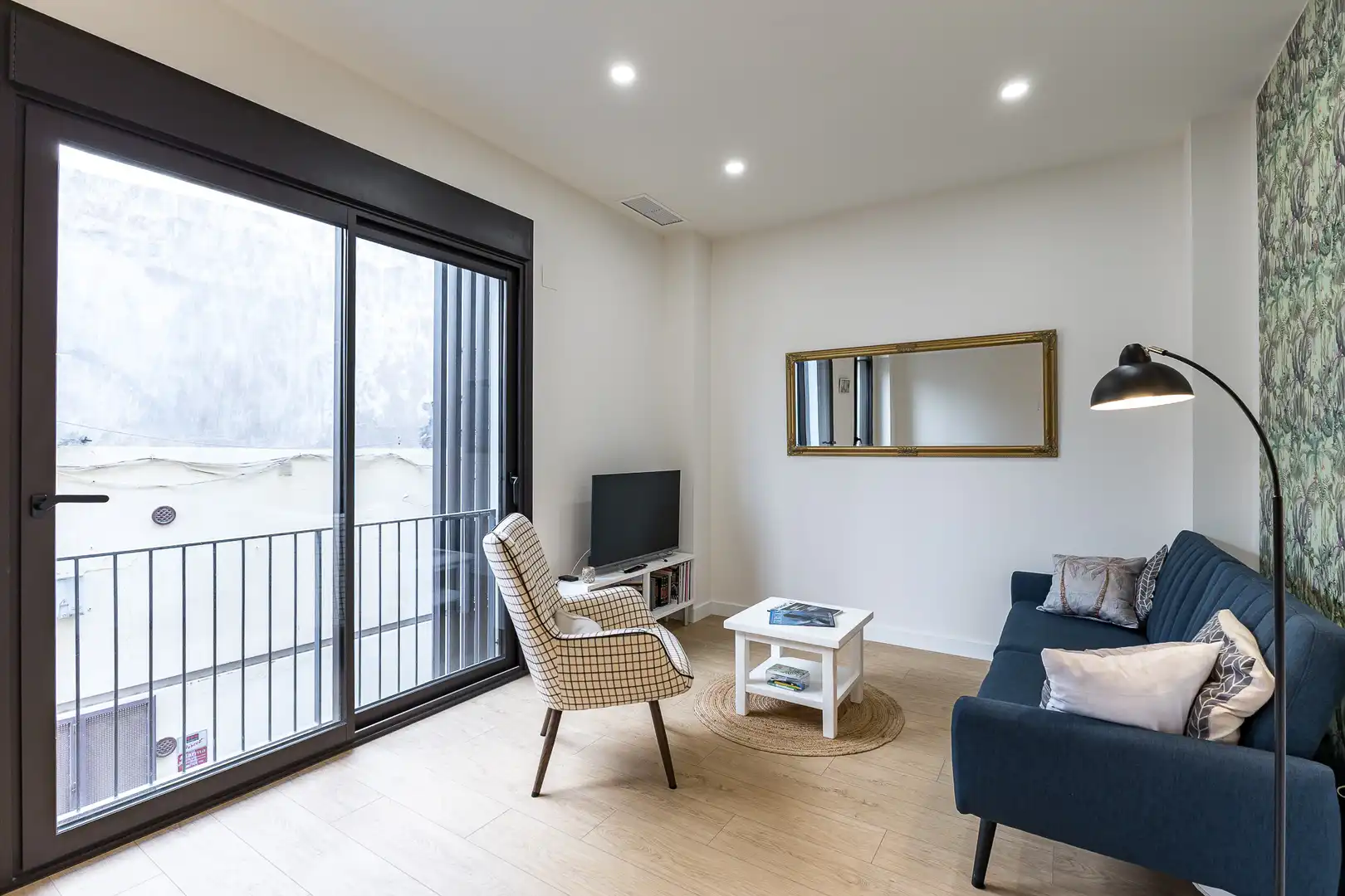 Living room of Apartments for sale in Vilanova i la Geltrú  with Air Conditioner, Heating and Storage room