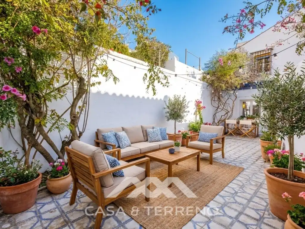 Terraza de Casa o chalet en venta en Comares con Aire acondicionado, Jardín privado y Terraza