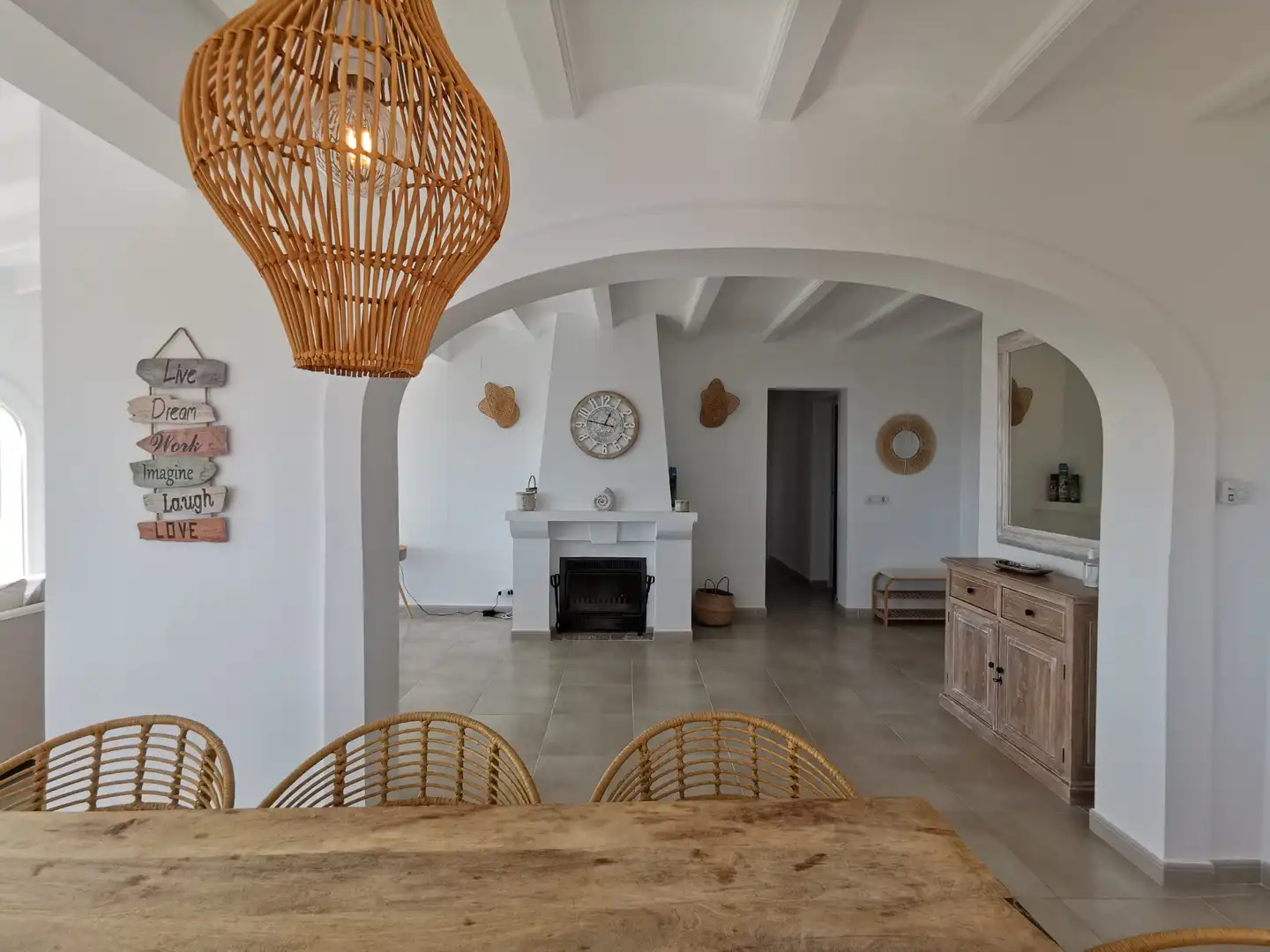 Sala de estar de Casa o chalet en venta en Jávea / Xàbia con Aire acondicionado, Calefacción y Jardín privado