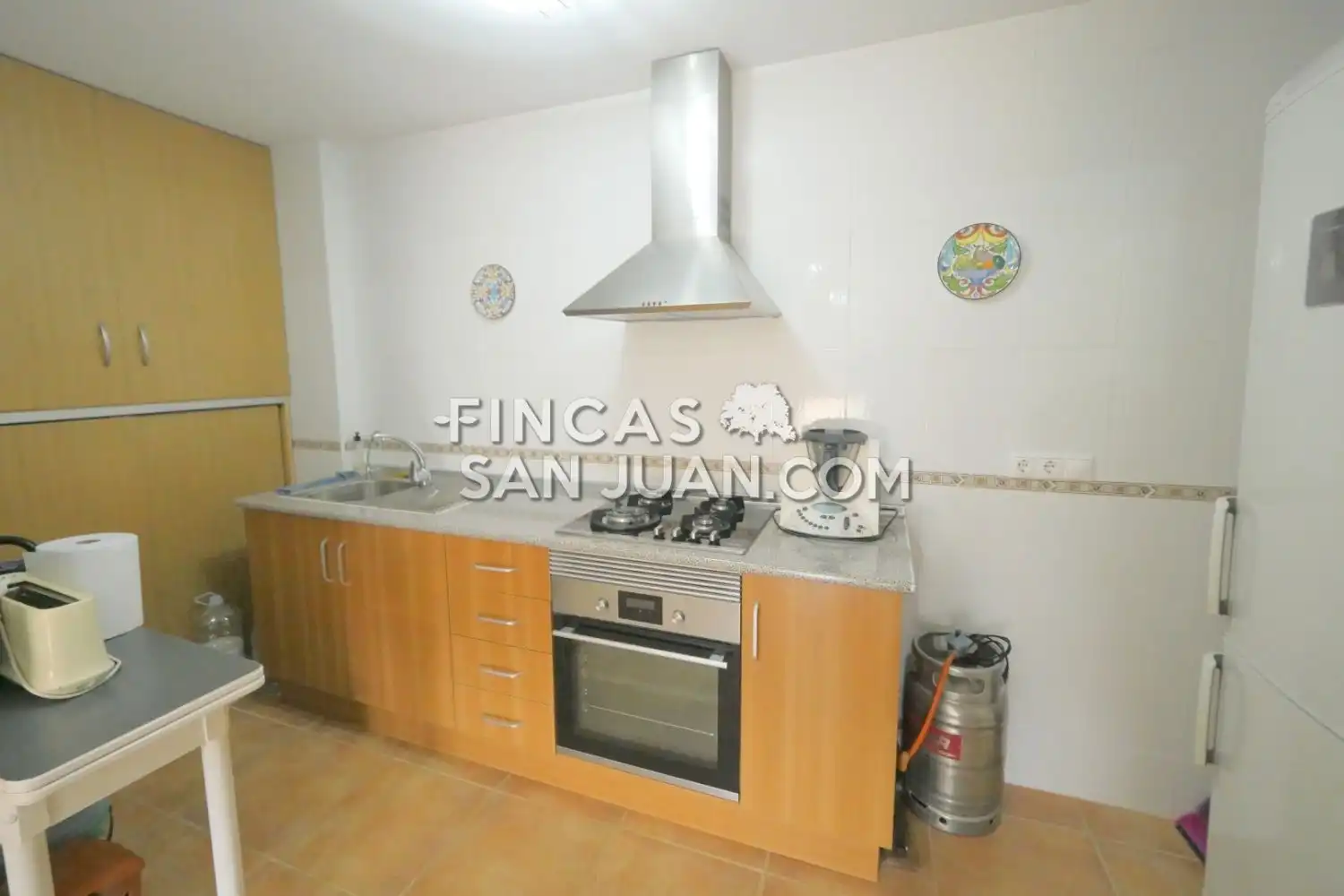 Küche von Wohnung zum Verkauf in Hondón de los Frailes mit Heizung und Abstellraum