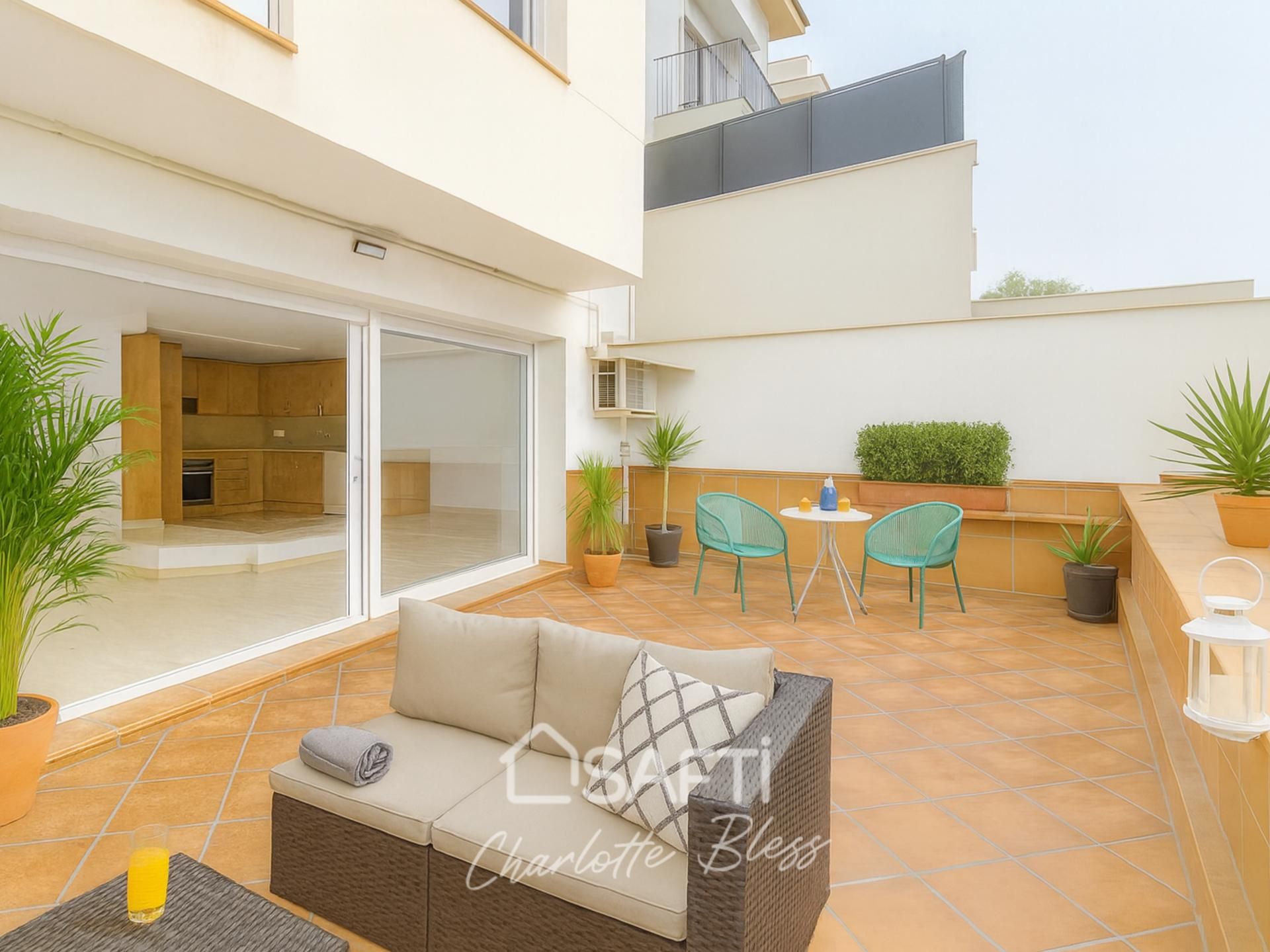 Terrace of Flat for sale in Cubelles  with Air Conditioner, Heating and Terrace