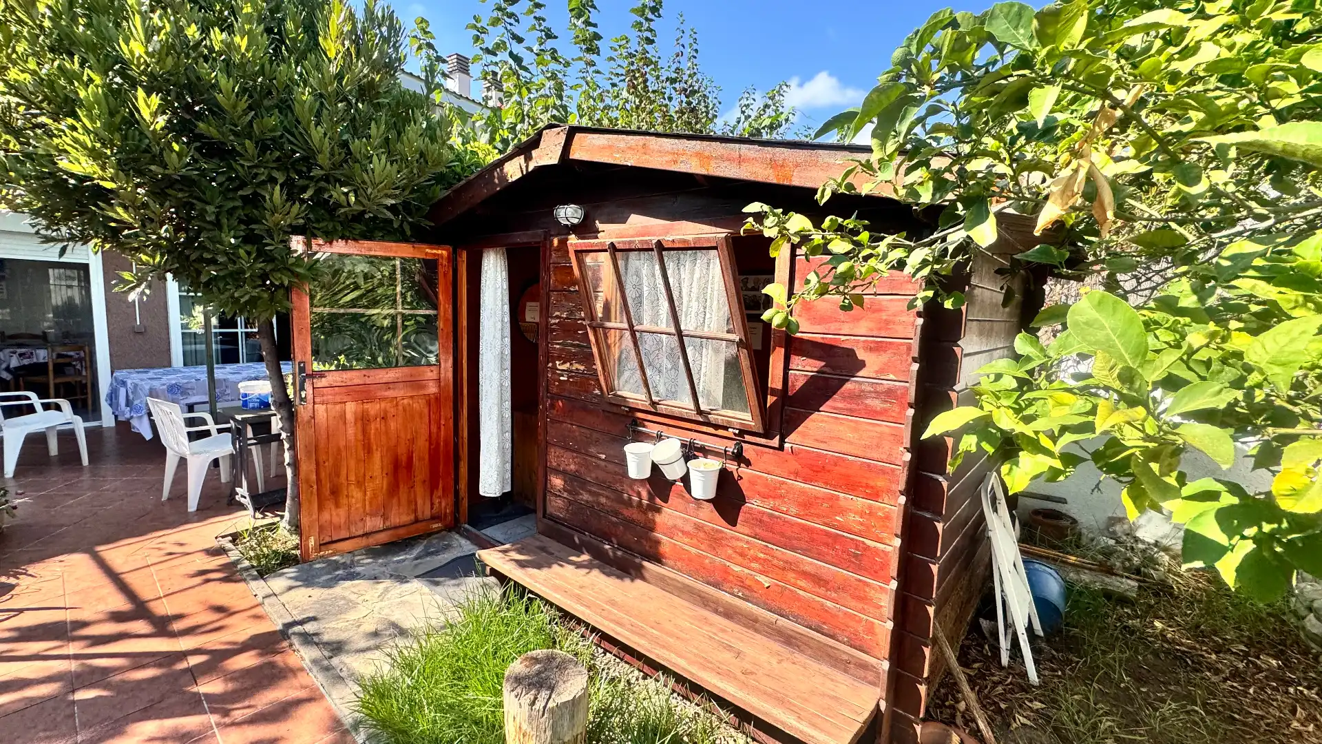 Jardín de Casa adosada en venta en Altafulla con Aire acondicionado, Calefacción y Jardín privado
