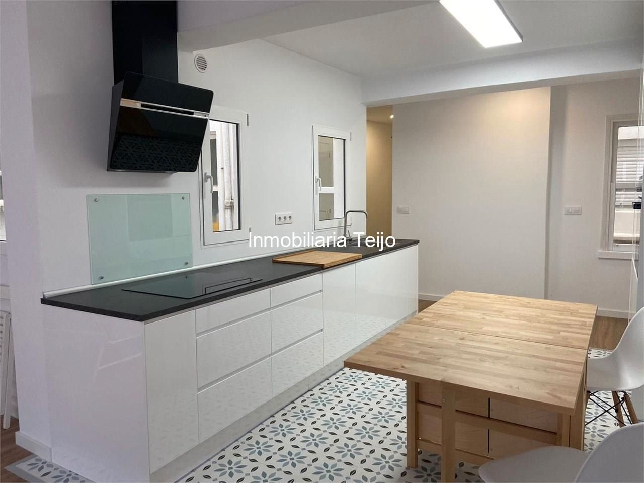Kitchen of Flat to rent in Ferrol  with Heating, Furnished and Oven
