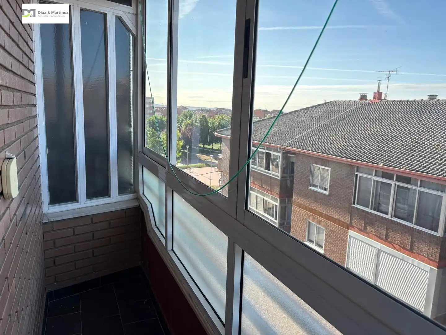 Balcony of Flat for sale in San Andrés del Rabanedo  with Heating and Parquet flooring