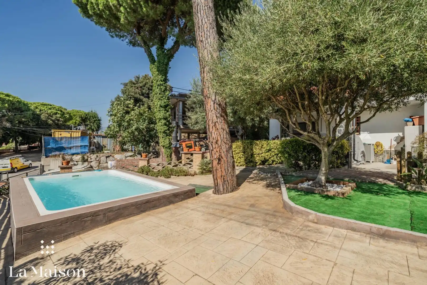 Piscina de Casa o xalet en venda en Dosrius amb Calefacció, Jardí privat i Terrassa