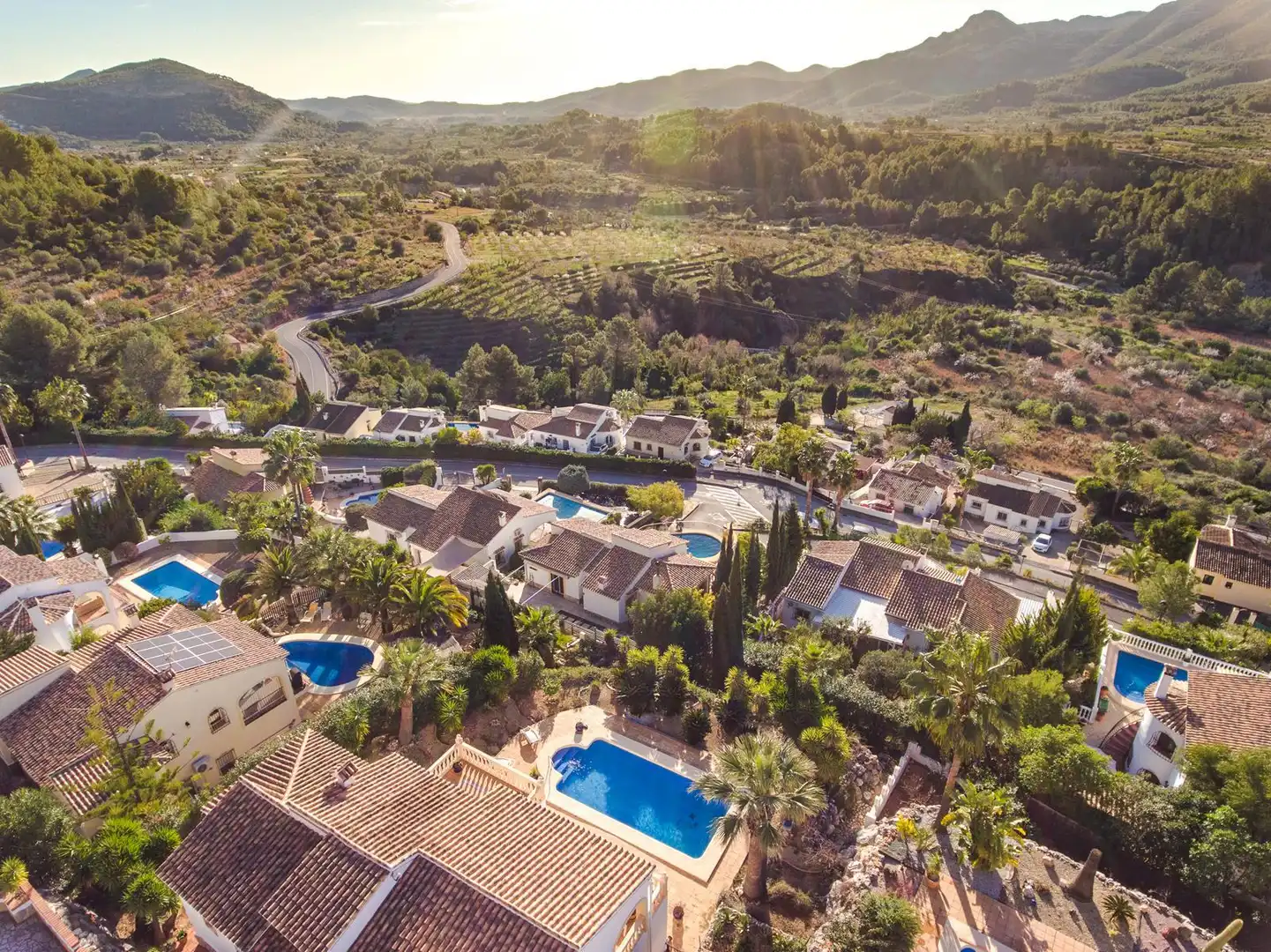 Vista exterior de Casa o chalet en venta en Benigembla con Calefacción, Jardín privado y Terraza