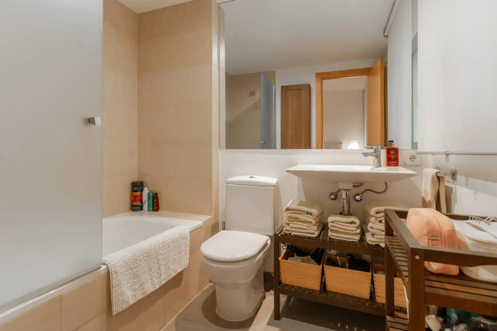 Bany de Apartament en venda en Oropesa del Mar / Orpesa amb Aire condicionat, Jardí privat i Terrassa
