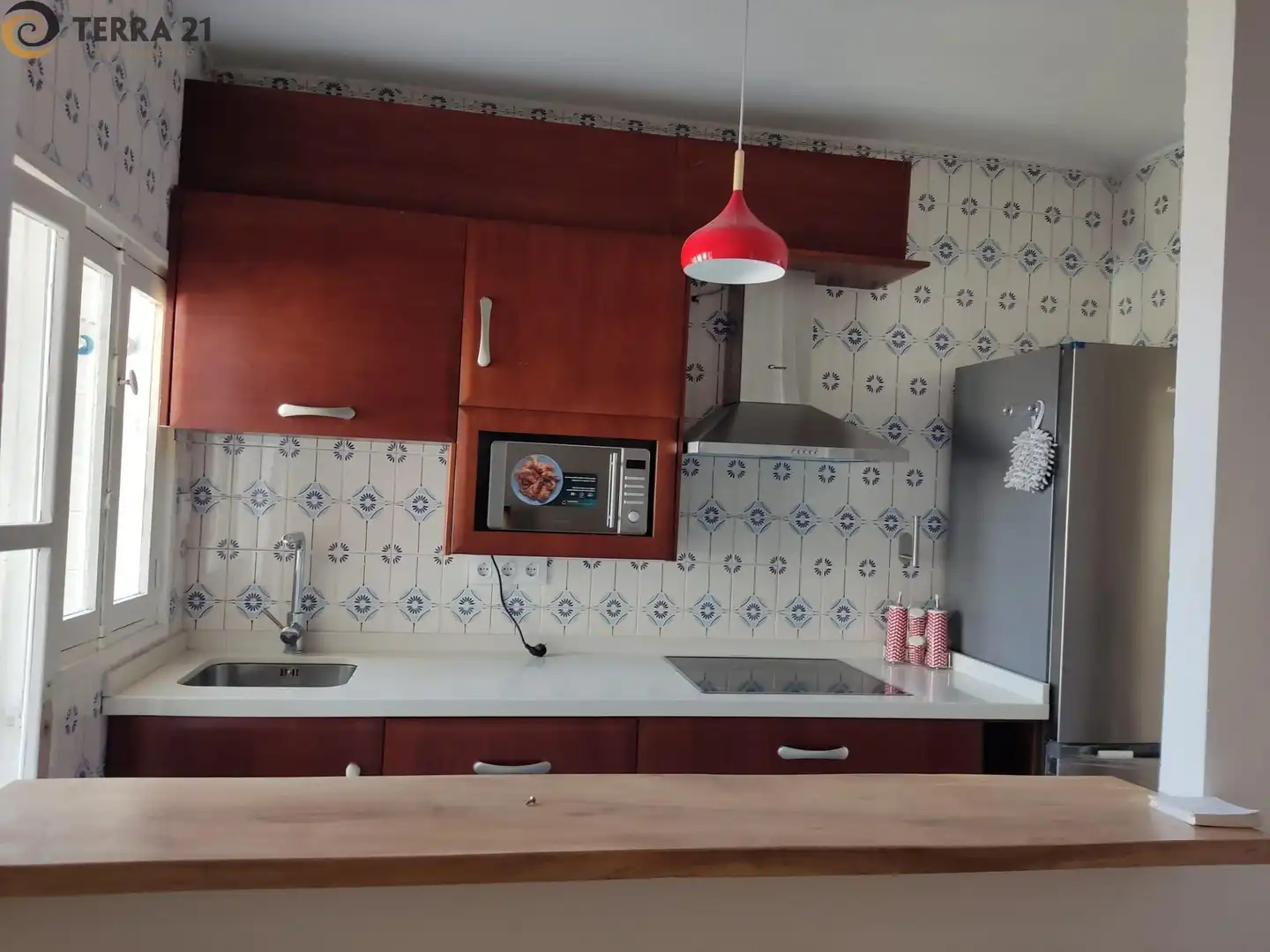 Cuina de Pis per a compartir en Jaén amb Moblat i Balcó