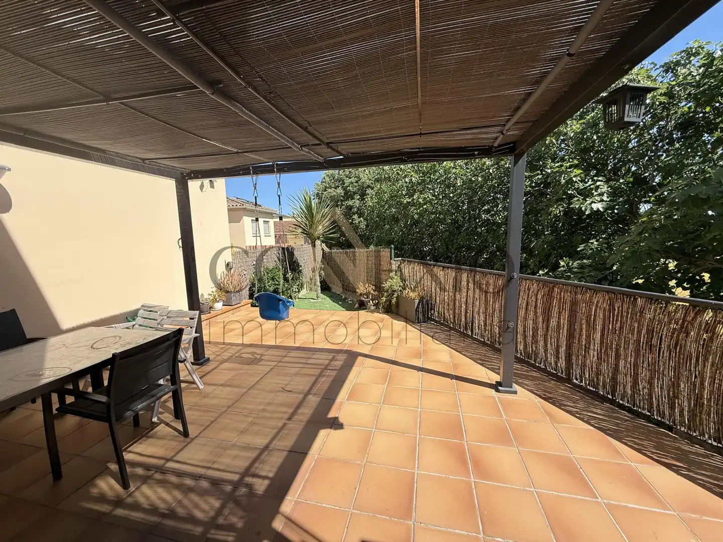 Terrassa de Casa o xalet en venda en Sant Julià de Ramis amb Aire condicionat, Calefacció i Jardí privat