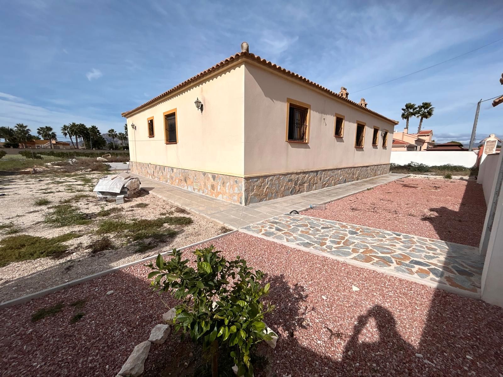 Vista exterior de Casa o xalet en venda en Catral amb Aire condicionat, Jardí privat i Terrassa