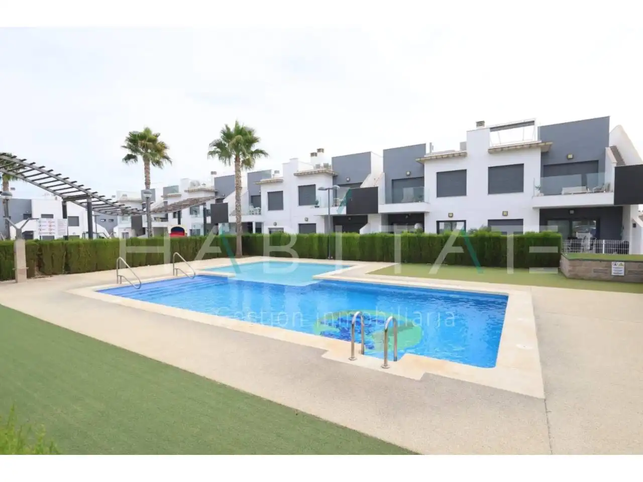 Jardín de Casa o chalet en venta en Pilar de la Horadada con Aire acondicionado, Terraza y Amueblado