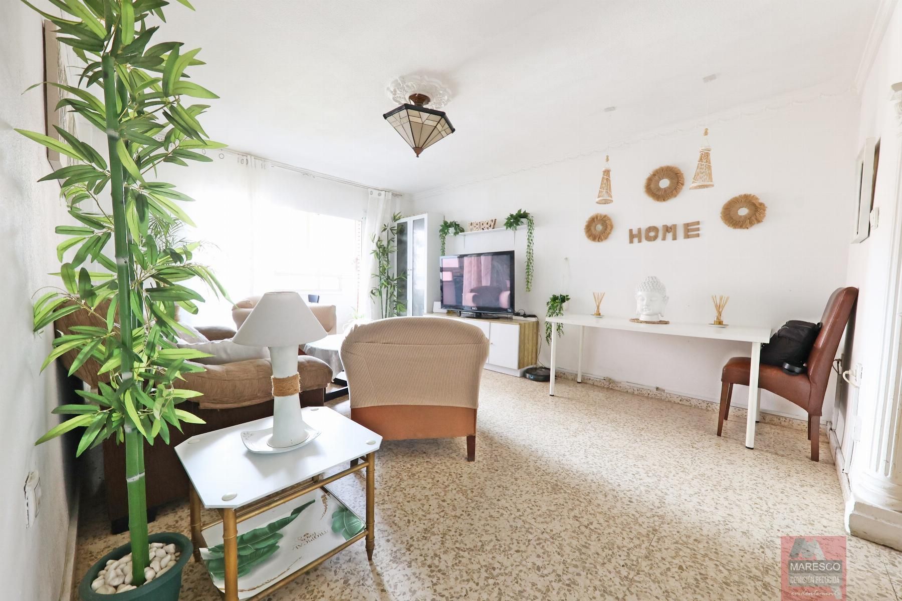 Living room of Flat for sale in Málaga Capital  with Terrace