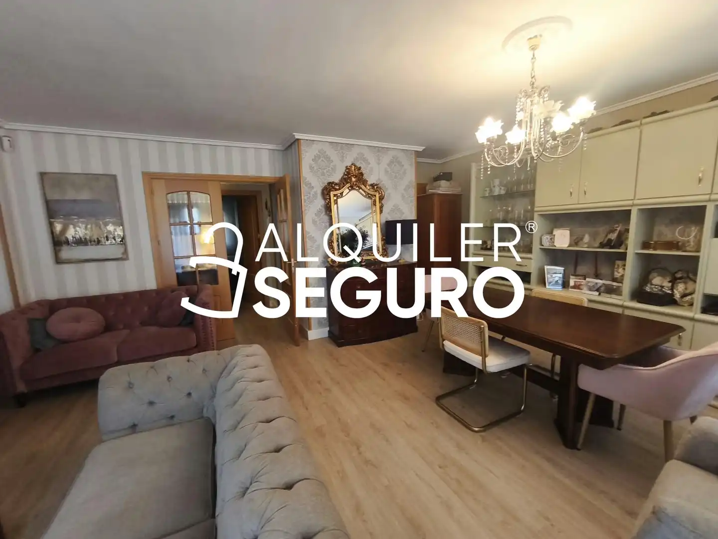 Sala d'estar de Pis de lloguer en Zaragoza amb Aire condicionat, Calefacció i Terrassa