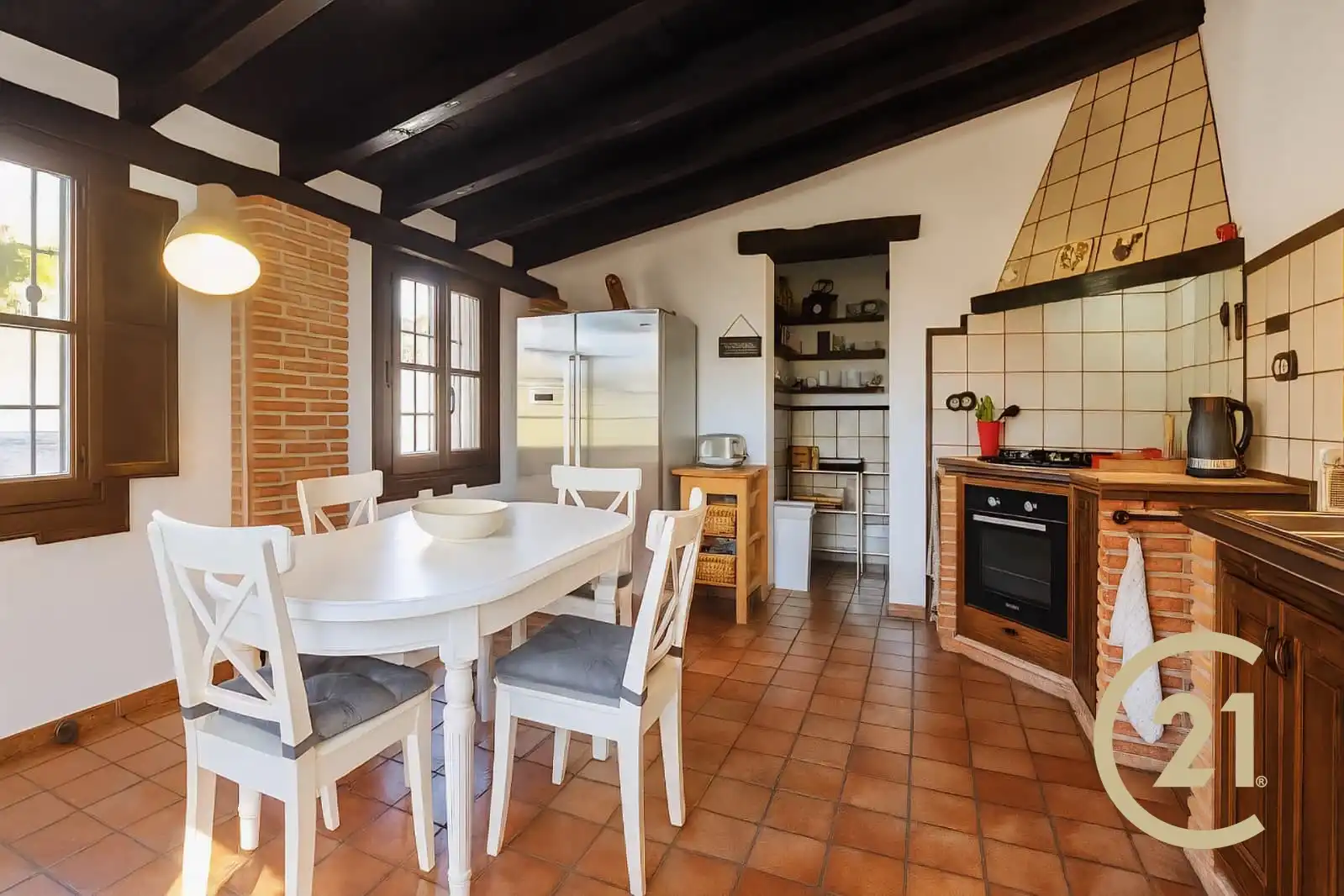 Cocina de Casa o chalet en venta en Ronda con Calefacción, Jardín privado y Terraza
