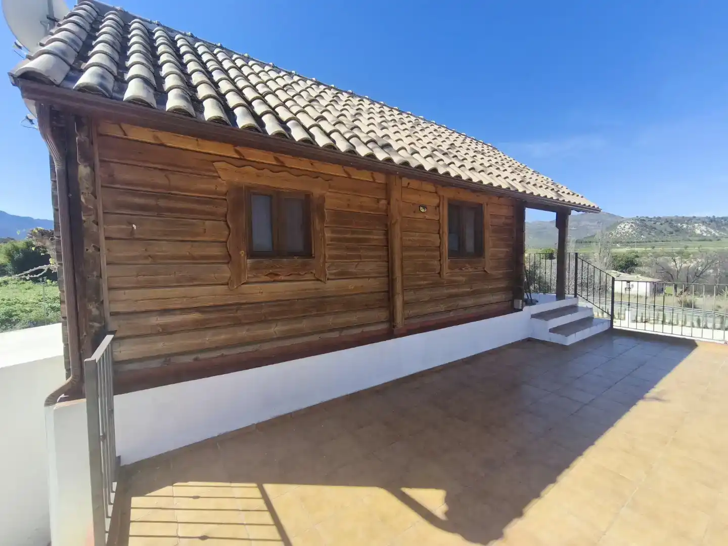 Terrasse von Country house zur Miete in Moratalla mit Möbliert