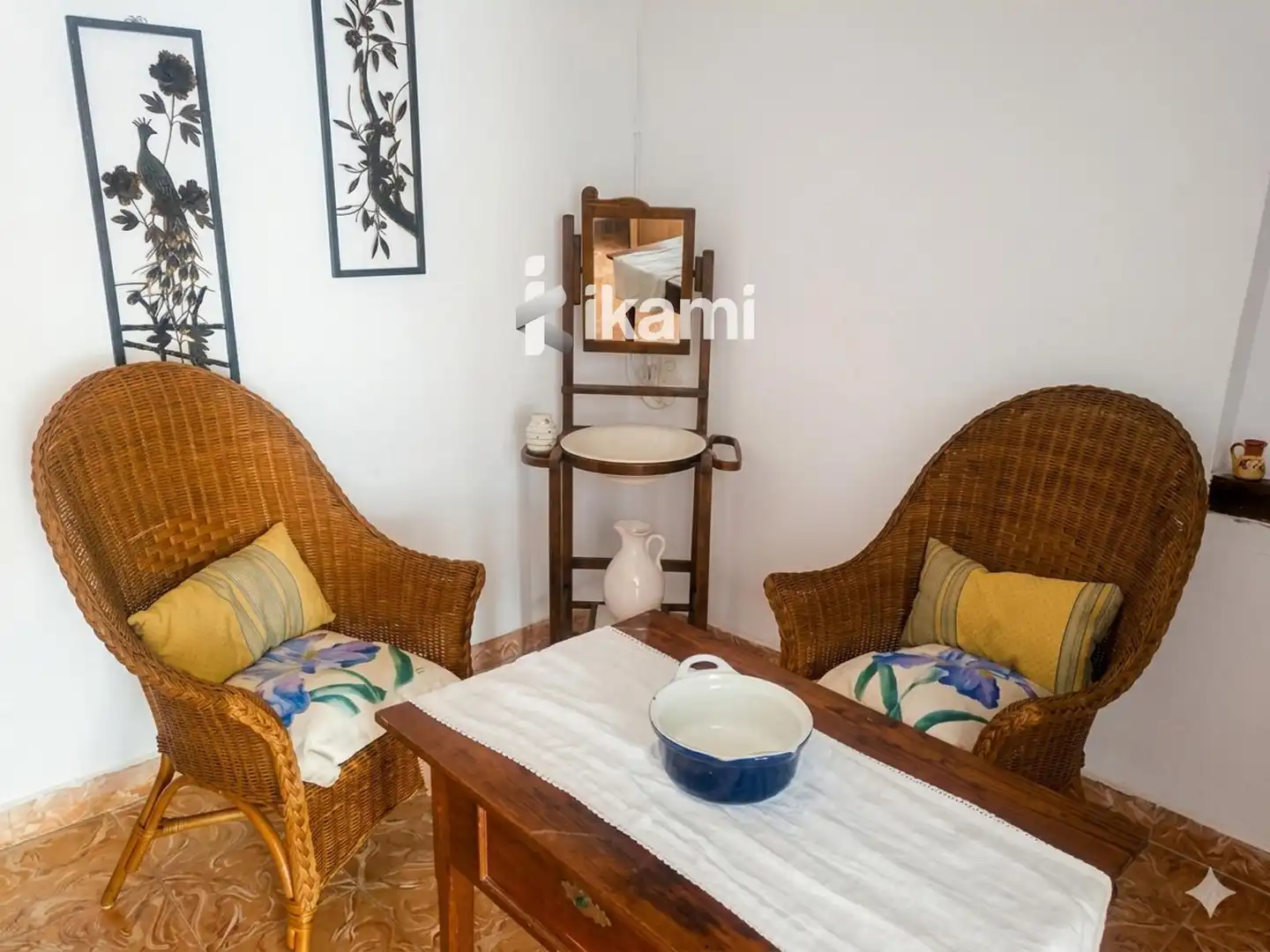 Sala d'estar de Casa adosada en venda en Calpe / Calp amb Calefacció
