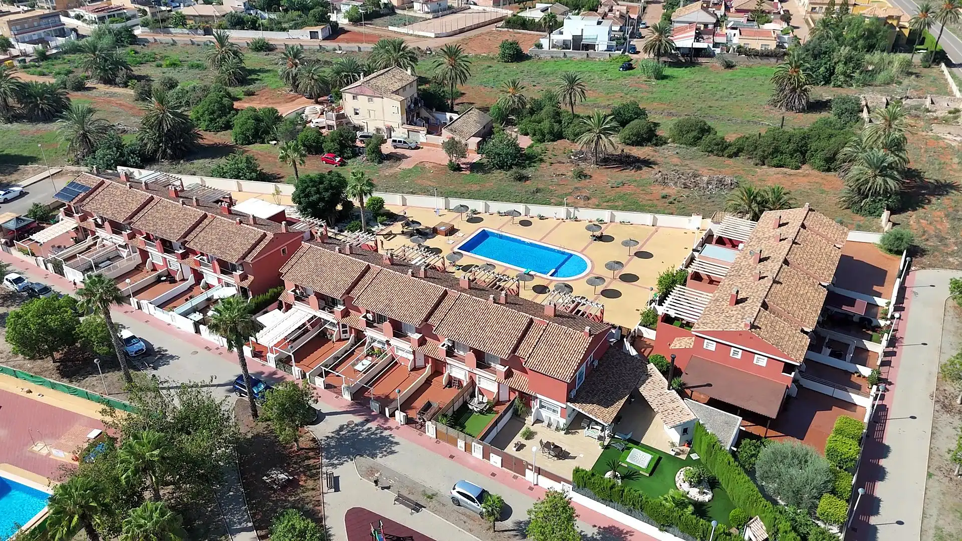 Vista exterior de Casa adosada en venta en Mar Menor de Cartagena – Cabo de Palos