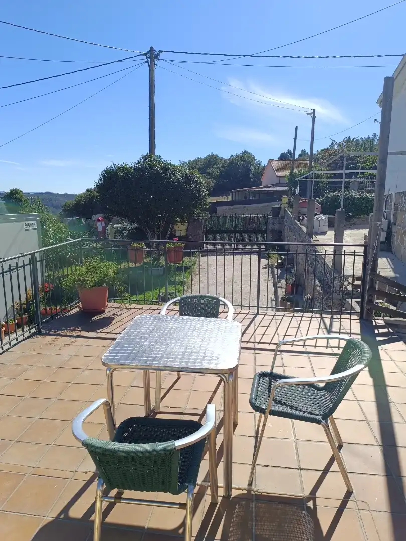 Terrassa de Casa o xalet en venda en O Pereiro de Aguiar  amb Aire condicionat