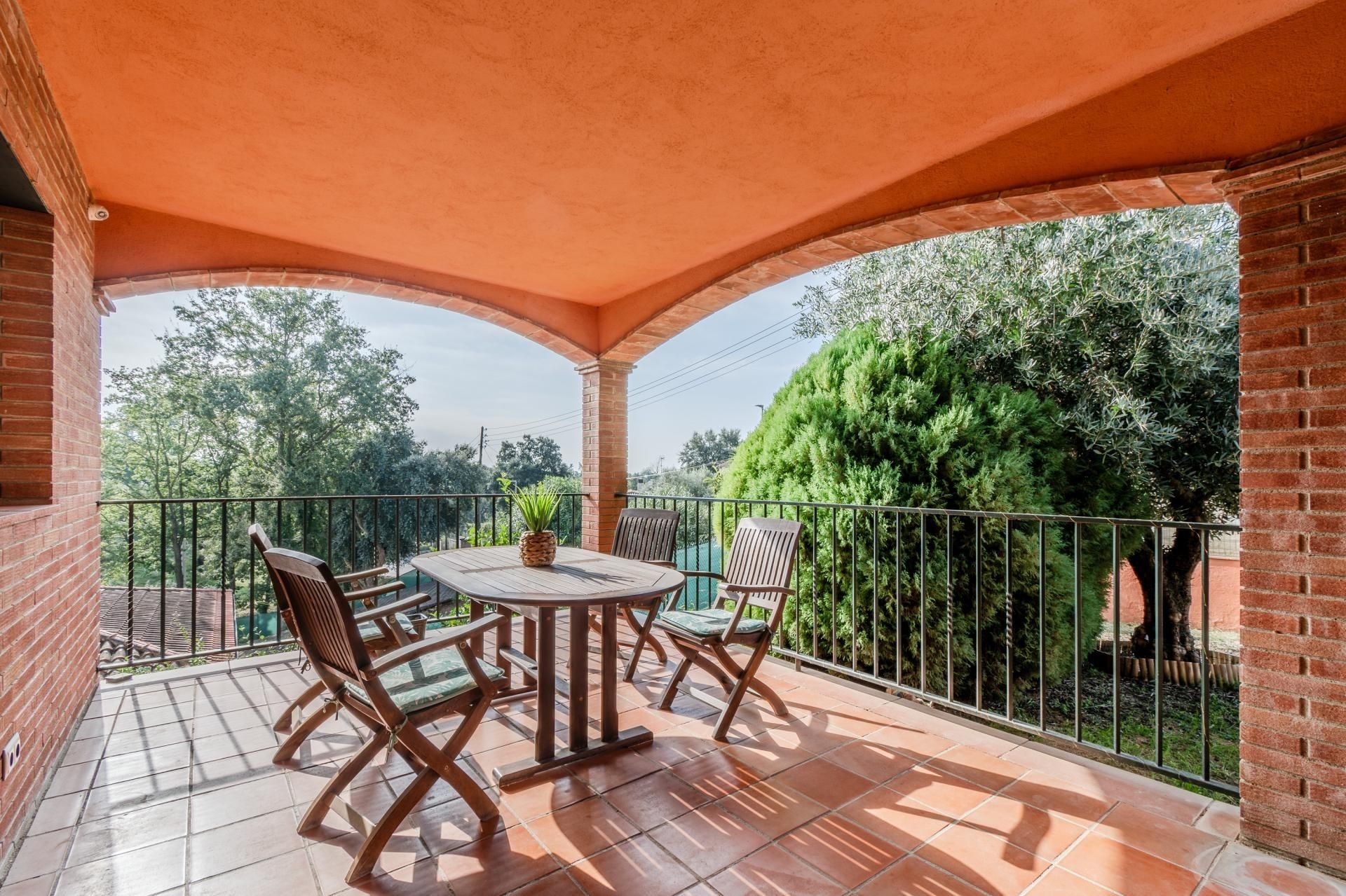 Terrace of House or chalet for sale in Sils  with Air Conditioner, Heating and Private garden
