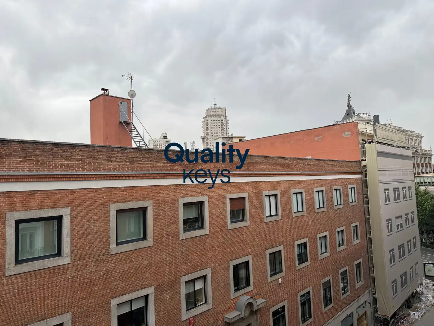 Vista exterior de Pis de lloguer en Madrid amb Aire condicionat, Calefacció i Moblat