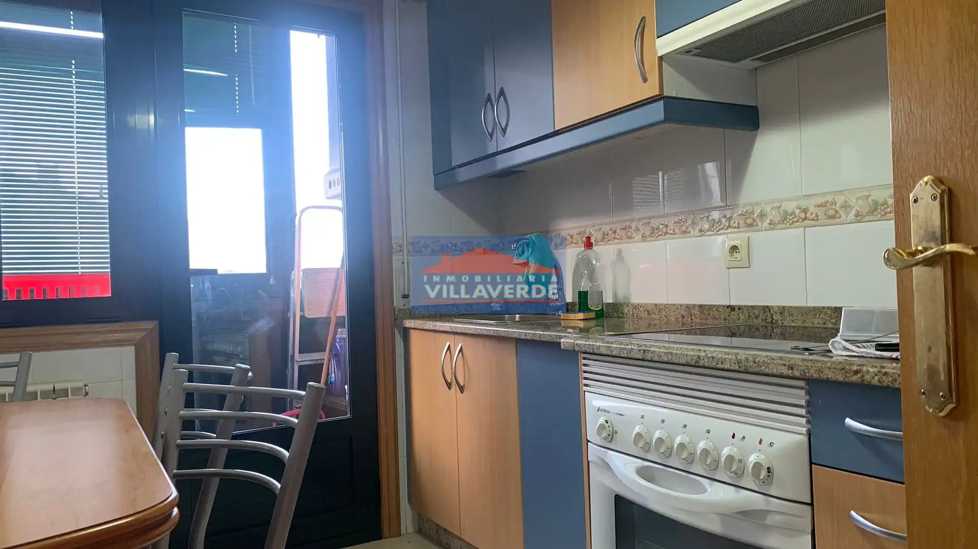 Kitchen of Flat for rent in Cangas   with Furnished, TV and Balcony