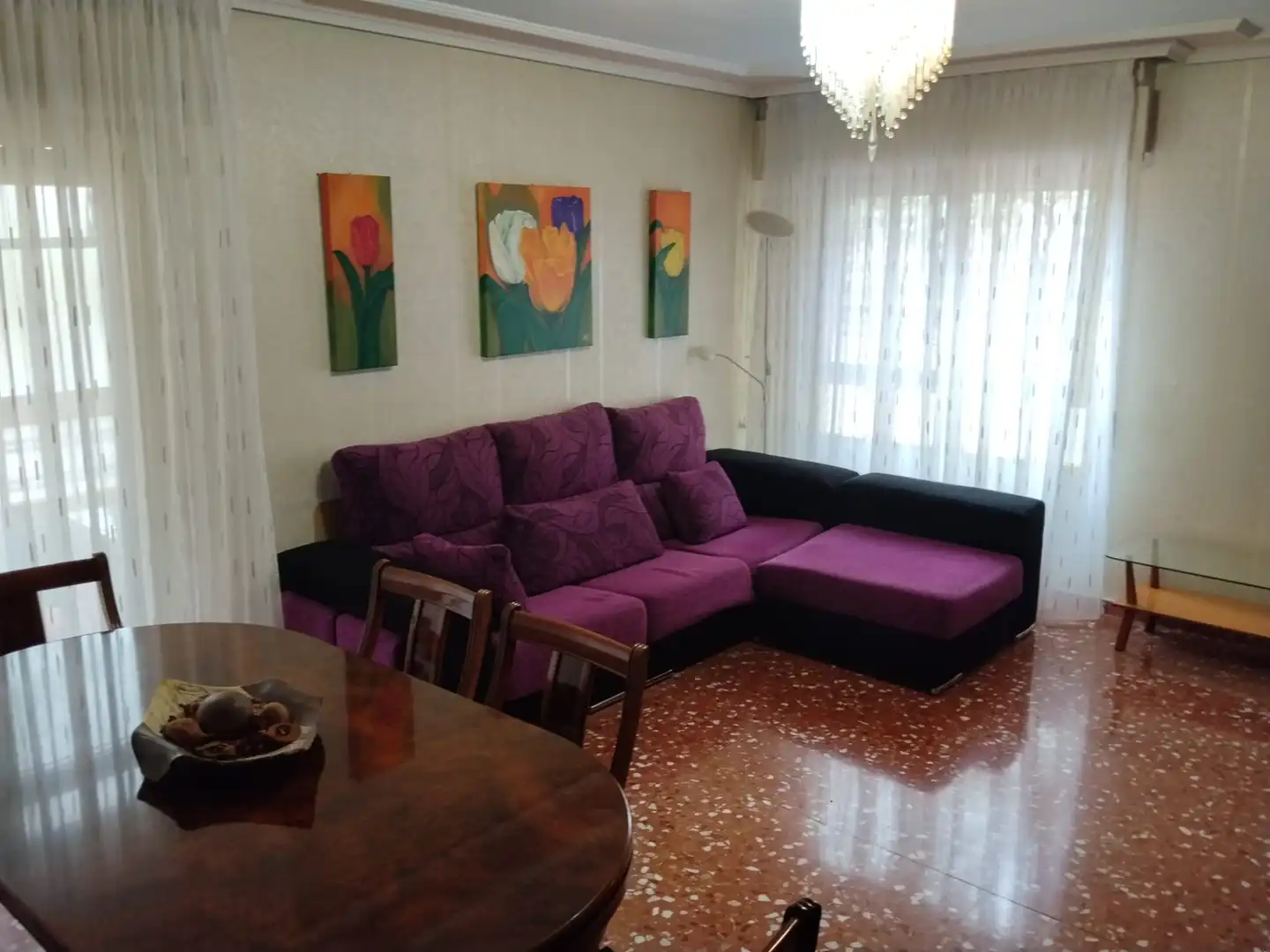 Living room of Flat for sale in San Vicente del Raspeig / Sant Vicent del Raspeig  with Air Conditioner, Heating and Terrace