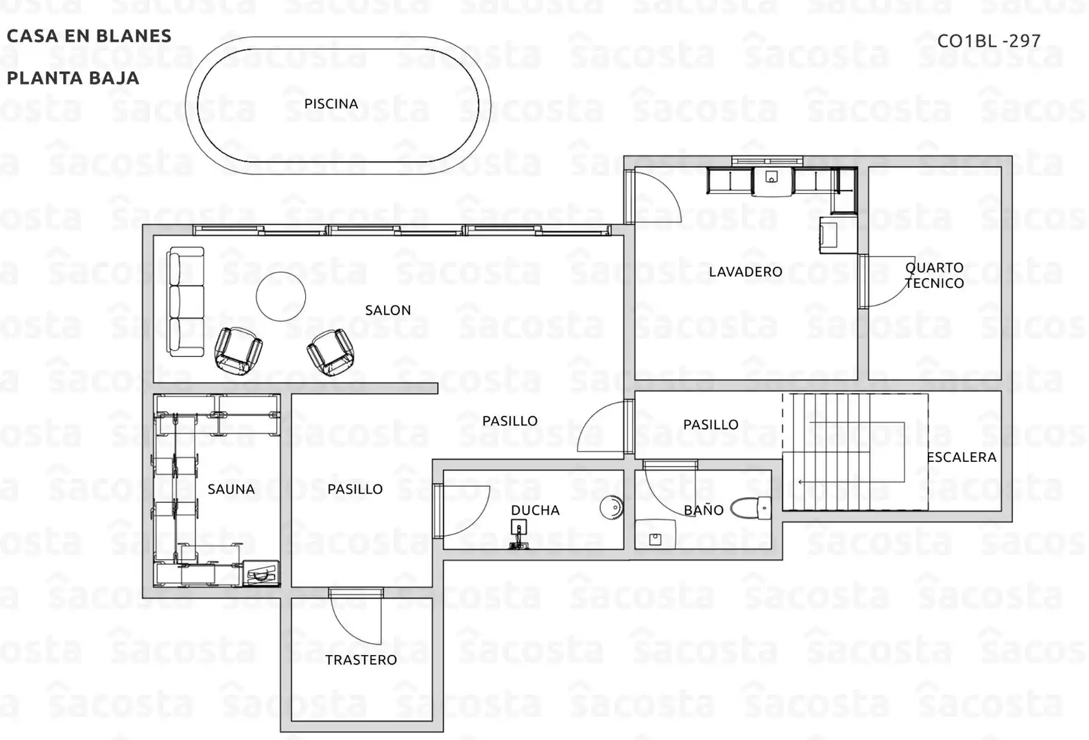 Casa o chalet en venta en Blanes con Terraza, Piscina y Amueblado