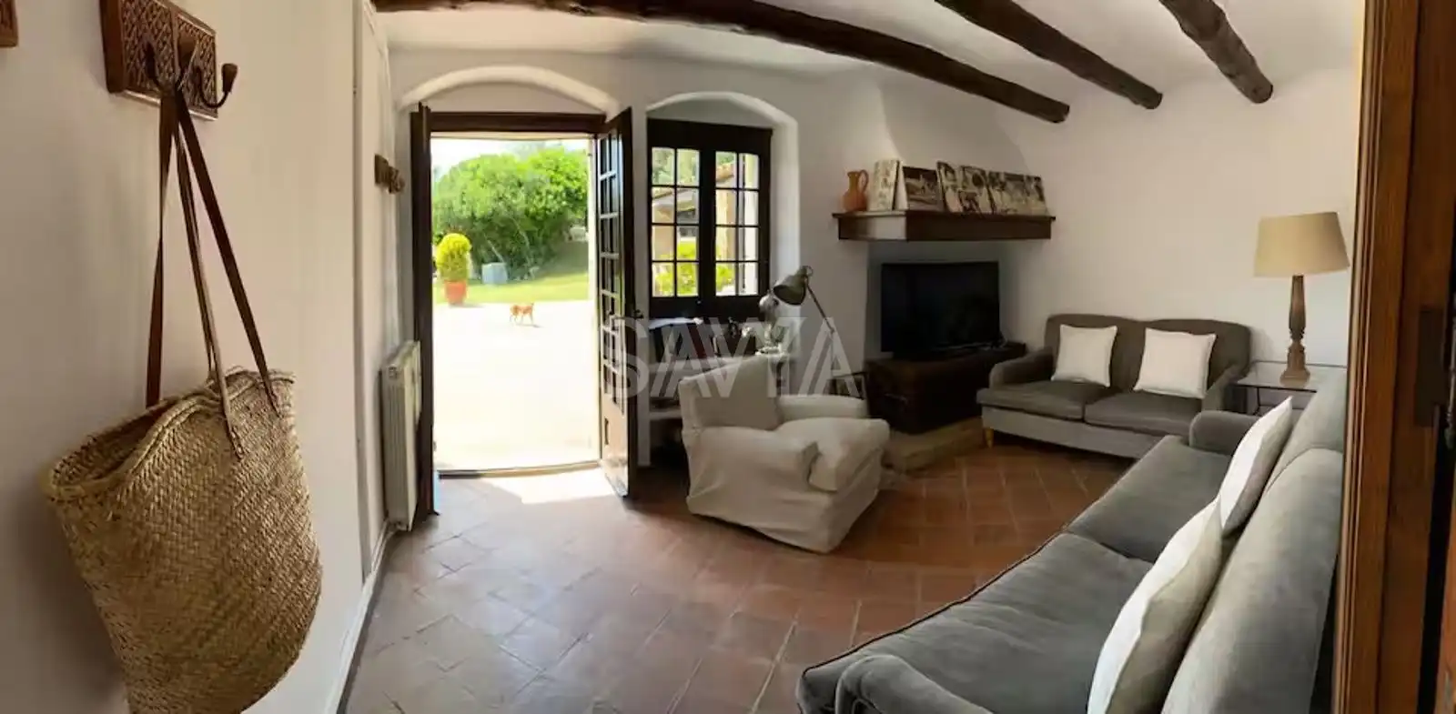 Sala d'estar de Casa o xalet de lloguer en Palafrugell amb Calefacció, Traster i Piscina
