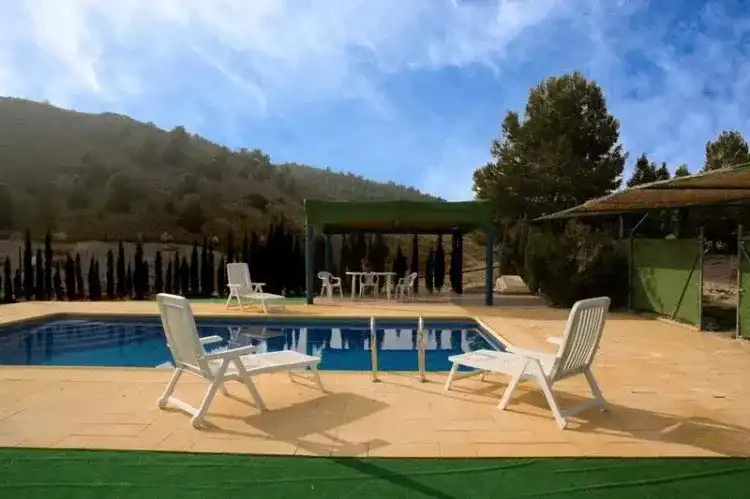 Swimming pool of Country homes for sale in Lorca  with Private garden, Swimming Pool and Furnished