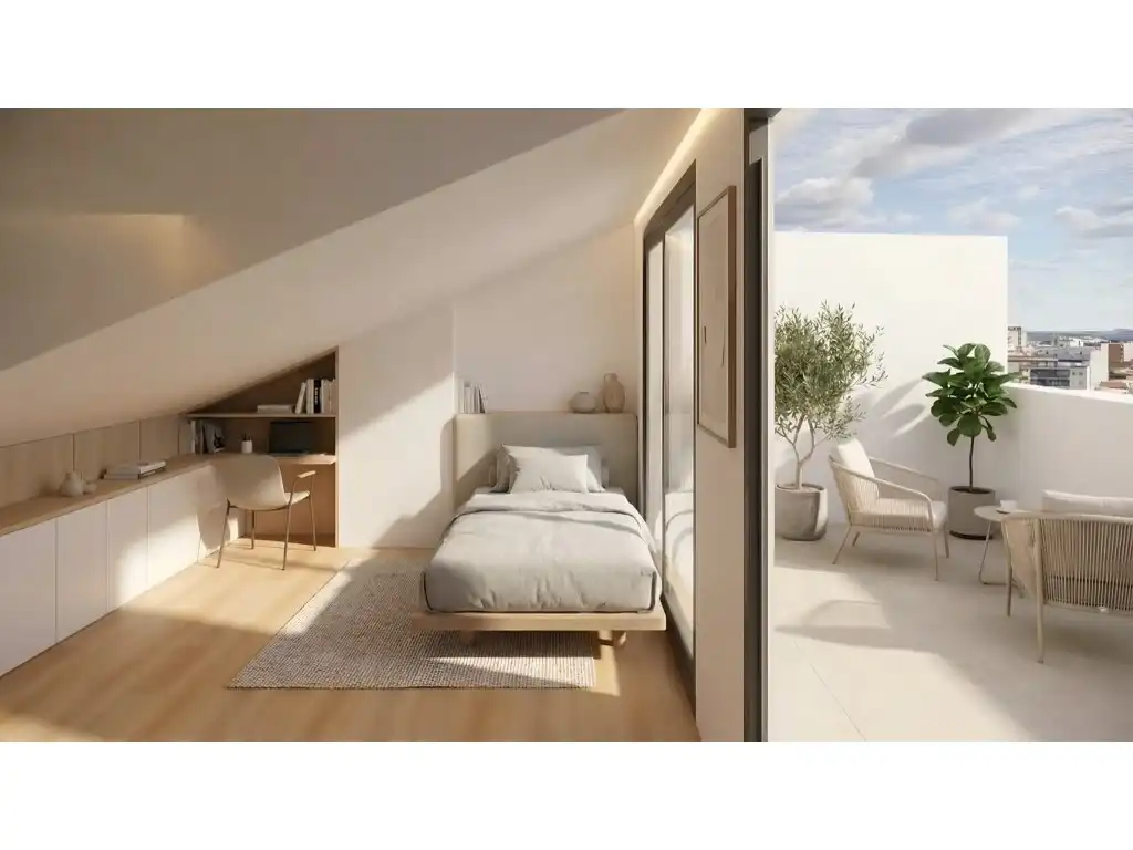 Dormitori de Casa o xalet en venda en Badalona amb Aire condicionat, Calefacció i Terrassa