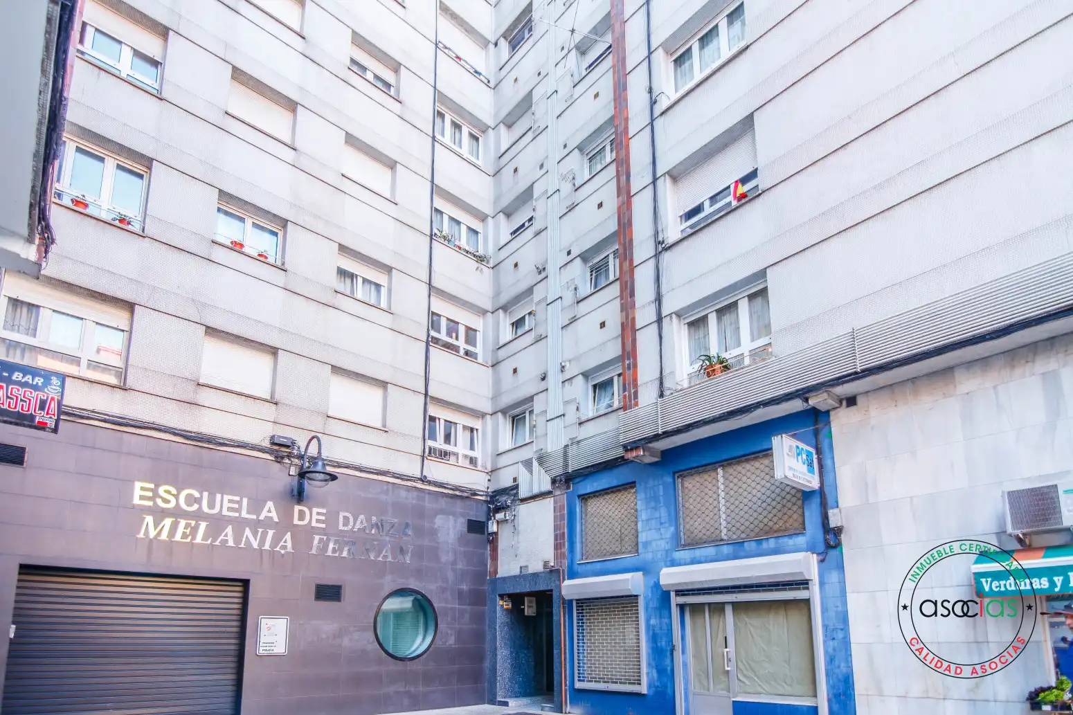 Exterior view of Flat for sale in Gijón   with Furnished