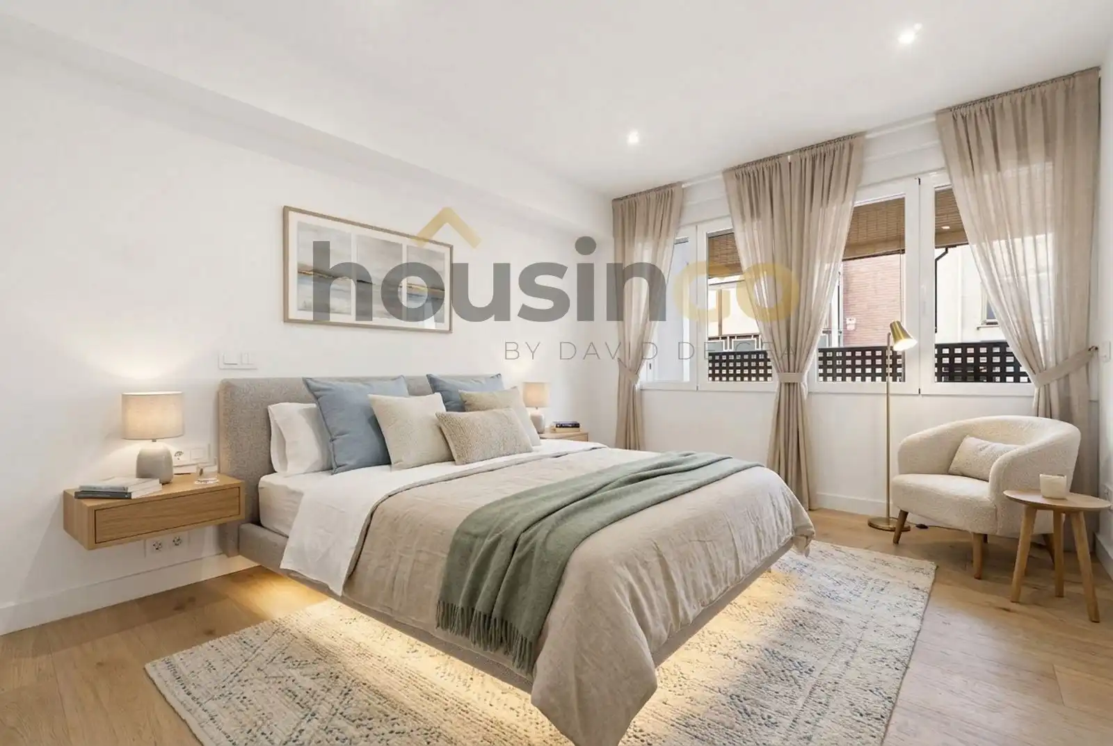 Habitación de Piso en venta en  Madrid Capital con Calefacción, Parquet y Terraza