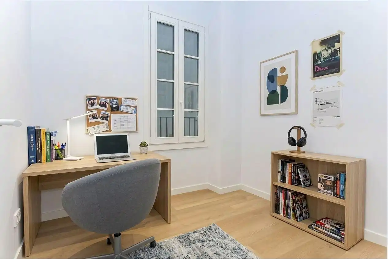 Sala d'estar de Pis en venda en Barcelona amb Calefacció i Piscina comunitària